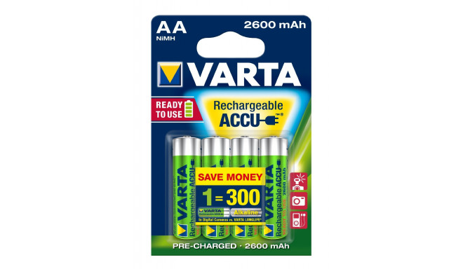 Varta Direct Energy (Blister) HR06 AA 4szt - 2600mAh