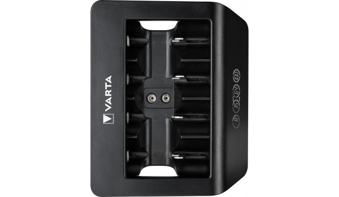 Varta LCD Universal Charger+, charger (black, charges up to 4 AA, AAA, C, D or 1x 9V)
