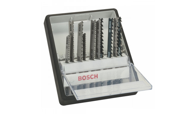 Bosch 2607010540Bosch 2607010540 Wood Jigsaw Blade set - 10-Piece