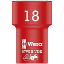 Wera Cyclops socket wrench bit 18x46 - 8790 B VDE, insulated, with 3/8 "drive