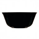 Bowl Luminarc Carine Black Multi-use Glass (12 cm) (24 Units)