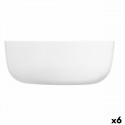 Bowl Luminarc Diwali White Glass (17,8 cm) (6 Units)