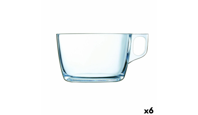 Cup Luminarc Nuevo Large Transparent Glass (500 ml) (6 Units)