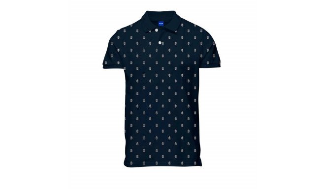 Men’s Short Sleeve Polo Shirt JORCOLLECT Jack & Jones  SS FST 12232663 Navy Blue - XXL
