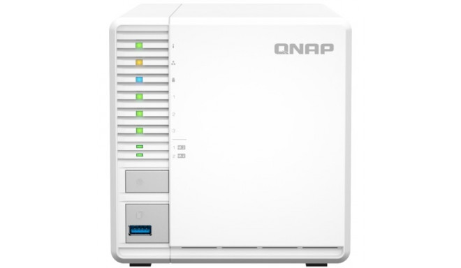 3-Bay QNAP TS-364-4G Intel Celeron 2.5 GHz Quad Core