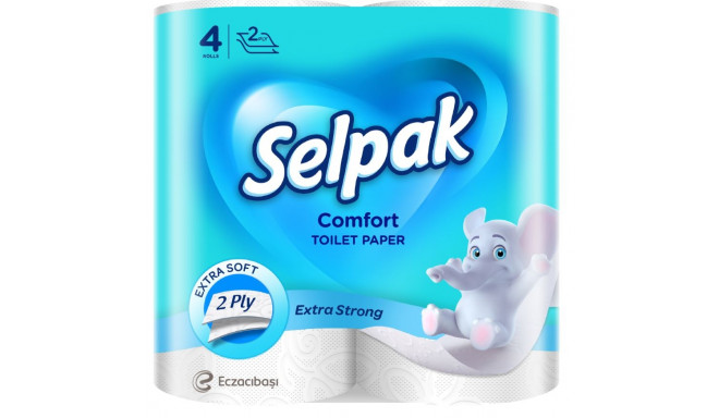 Tualettpaber COMFORT SELPAK  4 rl, 2 kihti, 21,1m