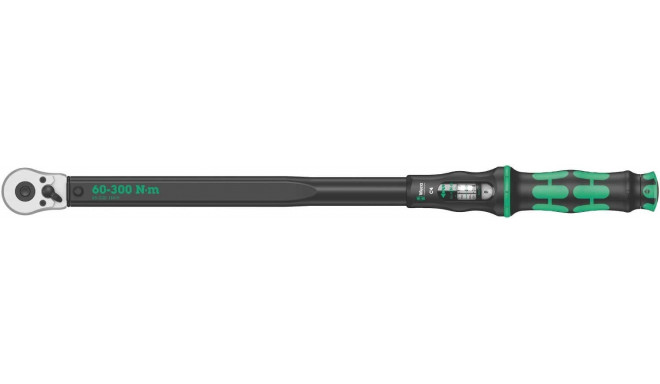 Wera Torque wrench with reversible ratchet Click-Torque C 4 (black/green, output 1/2)