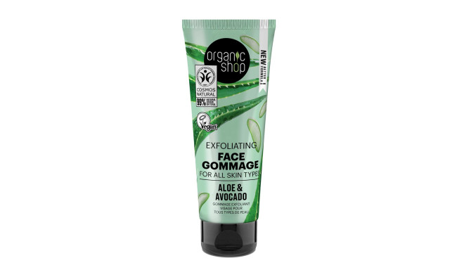 ORGANIC SHOP ALOE&AVOCADO EXFOLIANTE FACIAL 75ML