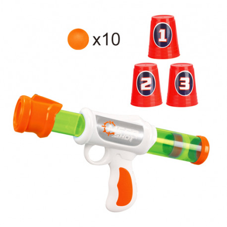Air Popper ar bumbiņām un mērķiem