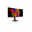 FUJITSU Display P34-9 US 34inch USB Dock curvedUltra Narrow 4-in-1 stand matt blackUSB Type C DP HDM