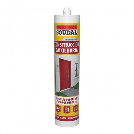 Silicone Soudal 115785 Construction Translucent 290 ml