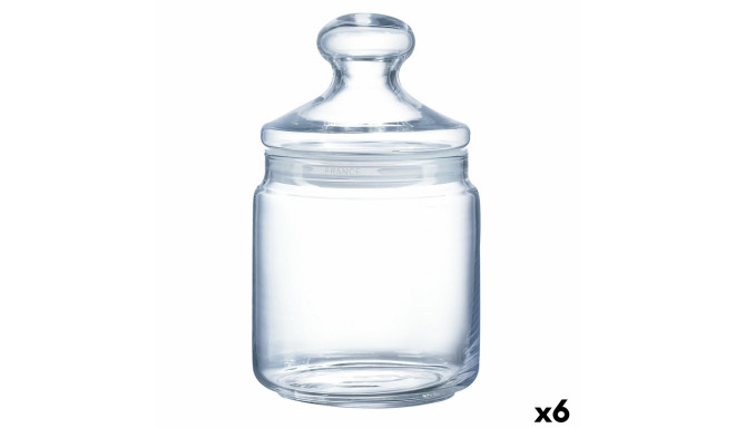 Jar Luminarc Club Transparent Glass (750 ml) (6 Units)