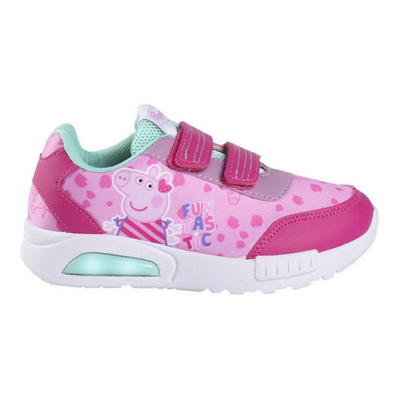 Casual Shoes with LEDs Peppa Pig Pink 25 Sneakers Photopoint