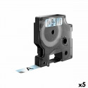 Lamineeritud Lint Sildimasinatele Dymo D1 45010 LabelManager™ Läbipaistev 12 mm Must (5 Ühikut)