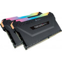 Corsair RAM DDR4 16 GB 2666-CL16 Dual-Kit Vengeance RGB PRO Black