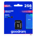 Goodram mälukaart microSDHC 256GB Class 10 UHS I + adapter
