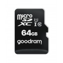 Goodram mälukaart microSDXC 64GB Class 10 UHS I + adapter + mälukaardilugeja