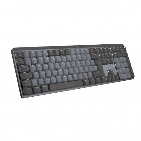 Klawiatura Logitech MX Mechanical Keybord (ciche sprężynujące) bezprzewodowa 100% (full-size) podświ