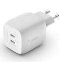 Belkin WCH011vfWH dual USB-C GaN z PPS 45 W