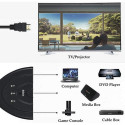 Techly 360042 Przełącznik HDMI 3x1 4K 30Hz Pigtail