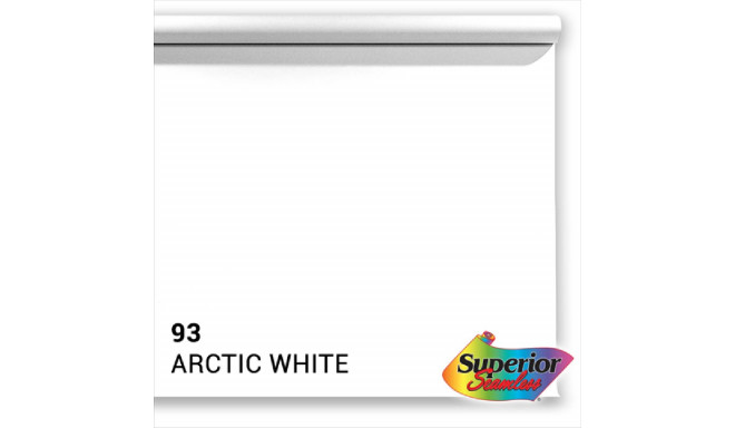 Superior papīra fons 93 Arctic White 2.72 x 11m