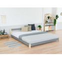 Voodi Comfy 200x200cm, naturaalne/hall Voodi Comfy 200x200cm, naturaalne/hall