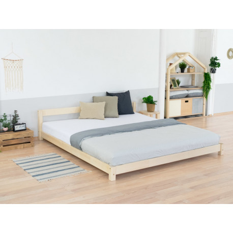 Voodi Comfy 160x200cm, naturaalne, õlitatud