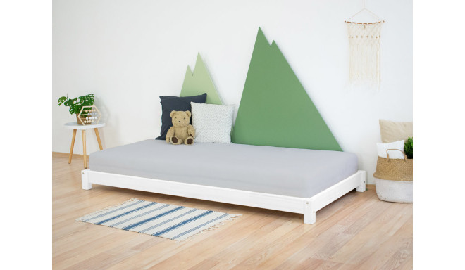 Voodi Teeny 80x160cm, valge