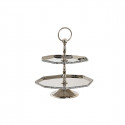 Centerpiece DKD Home Decor Silver Aluminium (23 x 23 x 22 cm)