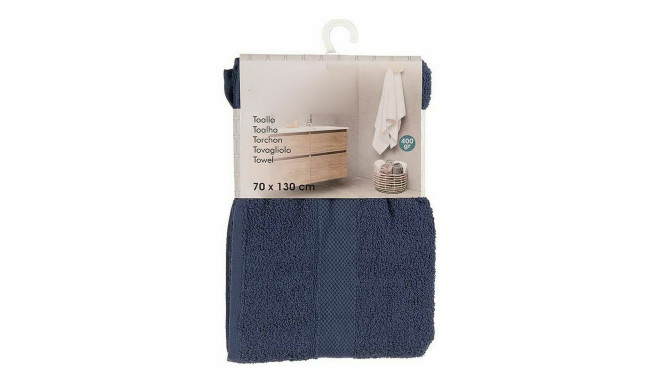 Bath towel Berilo 5313 5313 Blue 80 % cotton 20 % Polyester 70 x 0,5 x 130 cm 35 x 1 x 20 cm (3 Unit