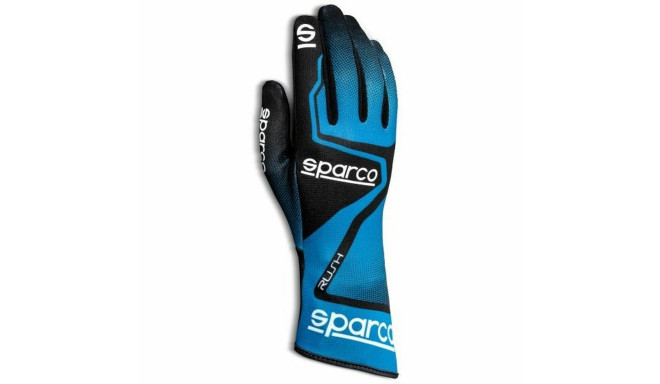 Karting Gloves Sparco RUSH Sinine Sinine/Must Suurus 11 (L)