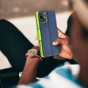 Kaitseümbris Fancy Book Xiaomi Note 9 Pro, navy/lime