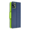 Kaitseümbris Fancy Book Xiaomi Note 9 Pro, navy/lime