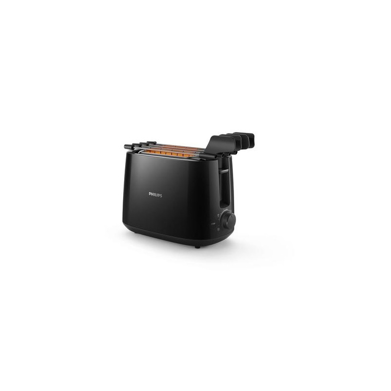 Philips Daily Collection HD2583/90 toaster 8 slice(s) 600 W Black ...