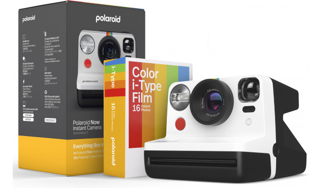 Polaroid Now Gen 2 Everything Box, black & white