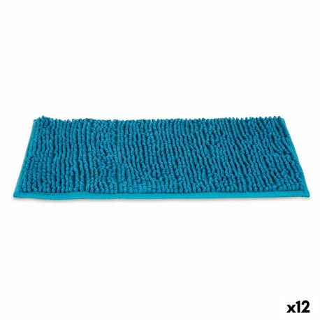 Bath rug Berilo BL/4 BL/4 Blue Turquoise Azul Océano 40 x 60 cm 59 x 40 x 2,5 cm (12 Units)