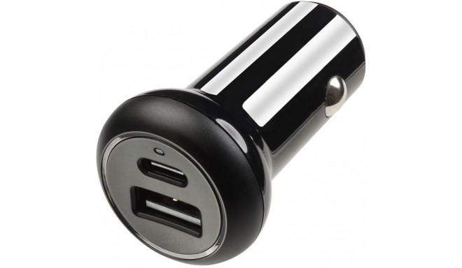 Vivanco car charger USB/USB-C 24W (62303) (opened package)