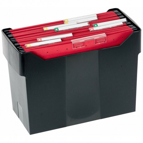 Dokumendite kast Archivo 2000 Archibox Must Din A4 17 x 36,5 x 26 cm