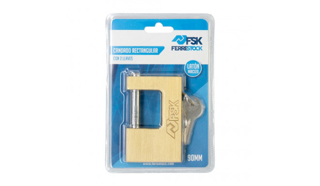 Key padlock Ferrestock 90 mm