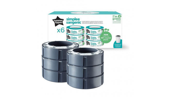 Replacement Tommee Tippee Simplee Sangenic 6 Units