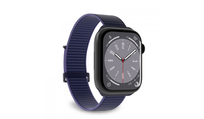 PURO Nylon Sport - Pasek do Apple Watch 44/45/46/49 mm (Granatowy)