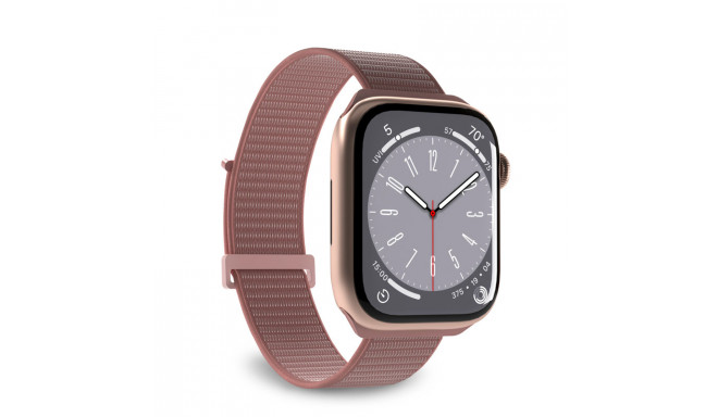 PURO Nylon Sport - Pasek do Apple Watch 38/40/41 mm (Różowy)