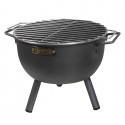 Barbeque-grill Imex el Zorro Süsimust Grill Laua Ümmargune Must (Ø 30 x 28 cm)