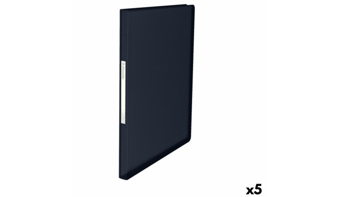 Folder Esselte Black A4 (5 Units)