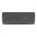Keyboard and Mouse Trust Tecla-2 Black Wireless