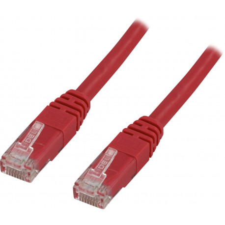 Cable DELTACO U/UTP Cat6 2m red / TP-62R