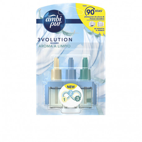 AMBI PUR 3VOLUTION ambientador recambio #limpio 20 ml