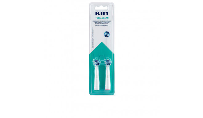 KIN TOTAL CLEAN cabezal cepillo eléctrico universal 2 u