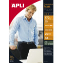 Fotopaber APLI A4 Photo matt , 170g, pk/20lehte double sided/kahepoolne