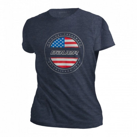 Bauer USA Flag Jr T-Shirt 1059423 (M)